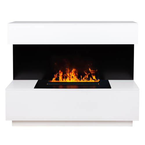 Каминокомплект Real Flame Modern CST630 WT-P511 с очагом 3D Cassette 630 Black Panel