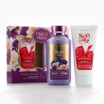 Подарочный набор косметики Rose iris, гель для душа 295 мл и крем для тела 200 мл, FLORAL & BEAUTY by URAL LAB