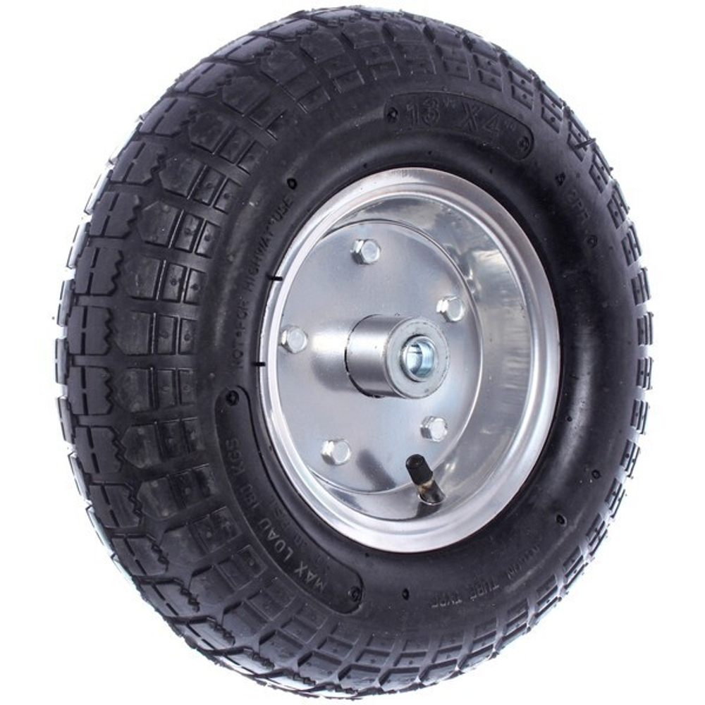 Колесо к тачке 13» 3,50-6 (ось 16мм) пневмо