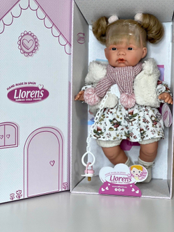 Кукла Llorens мягконабивная 38см Joelle (38352)