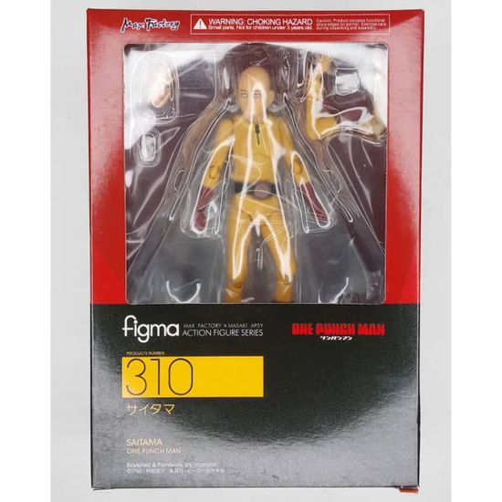 Фигурка подвижная Figma Сайтама из аниме Ван панч мен Saitama ONE PUNCH-MAN