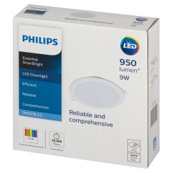 Светильник светодиодный встраиваемый Philips DN027B LED9 9Вт 4000К 220-240В D125 | Встраиваемые LED светильники