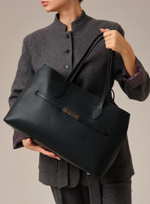 Кожаная сумка Bossy DBR 31382 черный