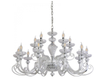 Подвесная люстра Newport ANNETTE 8620+5/C chrome clear, М0071527