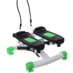 Мини-степпер поворотный с эспандерами MSR-1100, зеленый