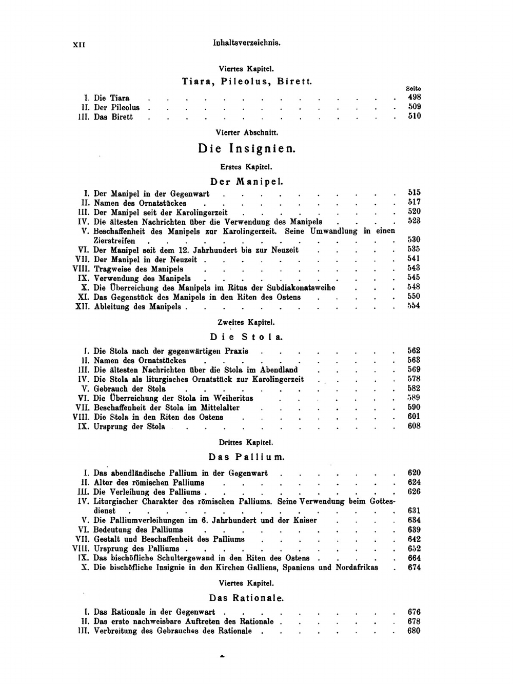 Die liturgische Gewandung im Occident und Orient | J. Braun