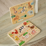 Тактильно-звуковая доска edda, Сафари