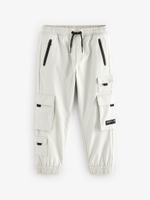 Брюки карго для мальчика Next B04-289, Светло-серый