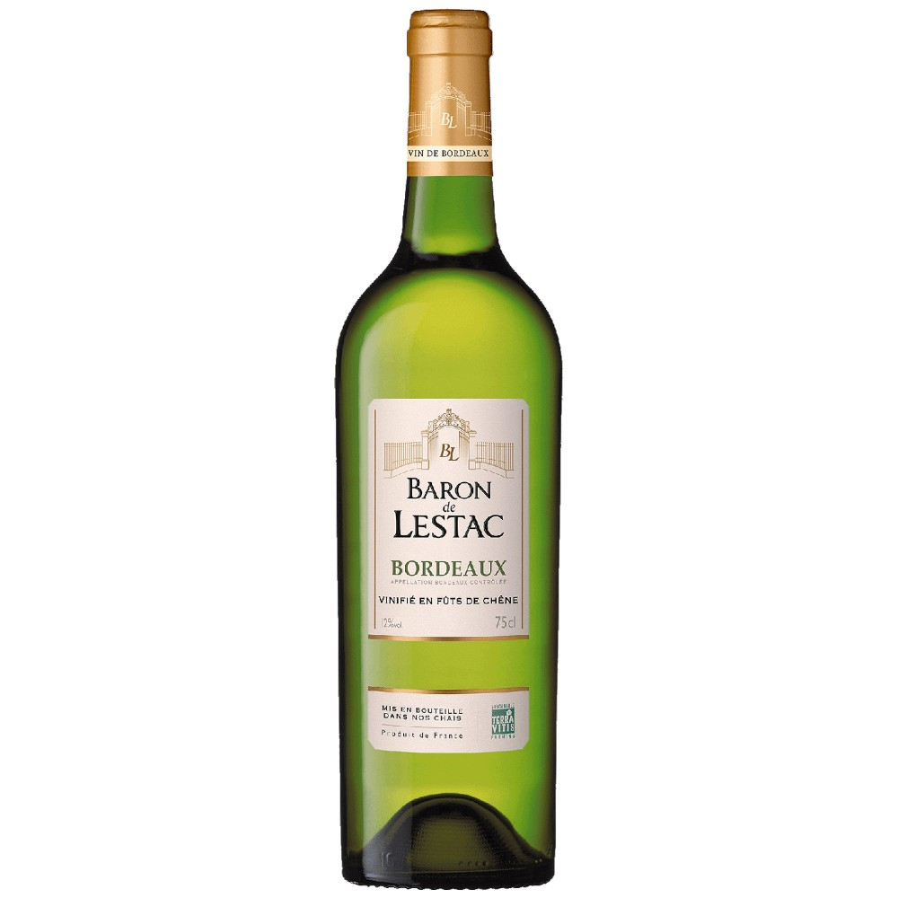 Вино Baron De Lestac Bordeaux Blanc 0,75 л.