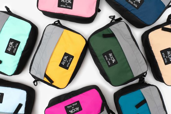 Сумка HOOK Мессенджер Бастард H&S авокадо