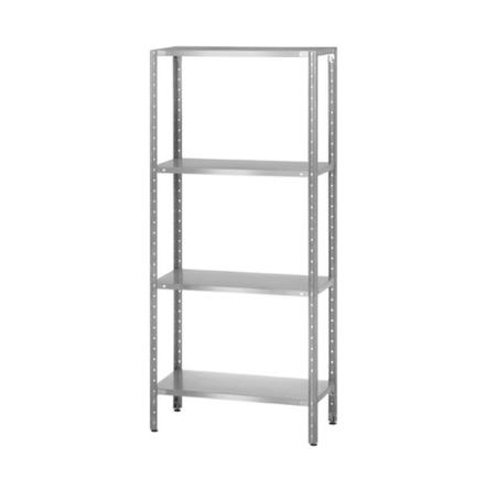 Стеллаж полочный СПЛб - 800*400*1800 "Base" (полка сплошная 5 шт.)