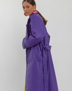 Пальто из экокожи на утеплителе Alpolux