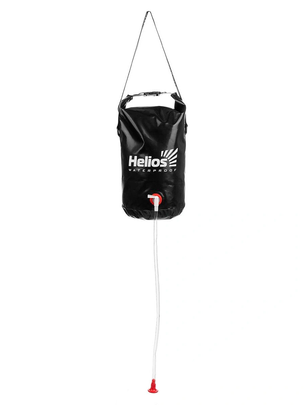 Ведро-душ Helios походный 12,5л (ПВХ 650г/м.кв, h 44 см, d 22 cм) (T-VD-12.5-B)