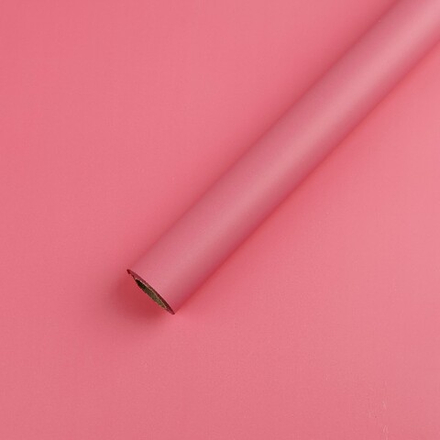Пленка матовая "Сансин" 50смx10м 53mic Темно-розовый