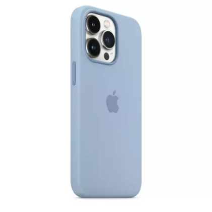 Чехол силиконовый для IPhone 13 Pro Blue Fog (MM293FE/A)