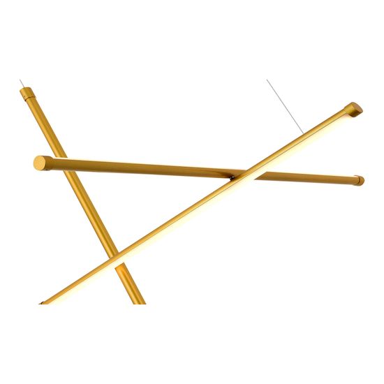 SL6207.113.37 Светильник подвесной ST-Luce Матовое серебро LED 1*37W 3000K RETICO