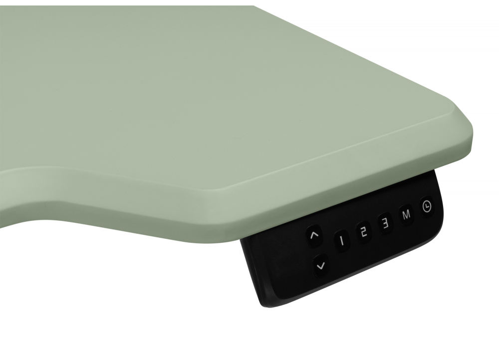 Компьютерный стол Woodville Маркос 120х75 зеленый, черный, ножки черные