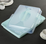 Тортовница прямоугольная, 29 см х 44 см, цвет МИКС