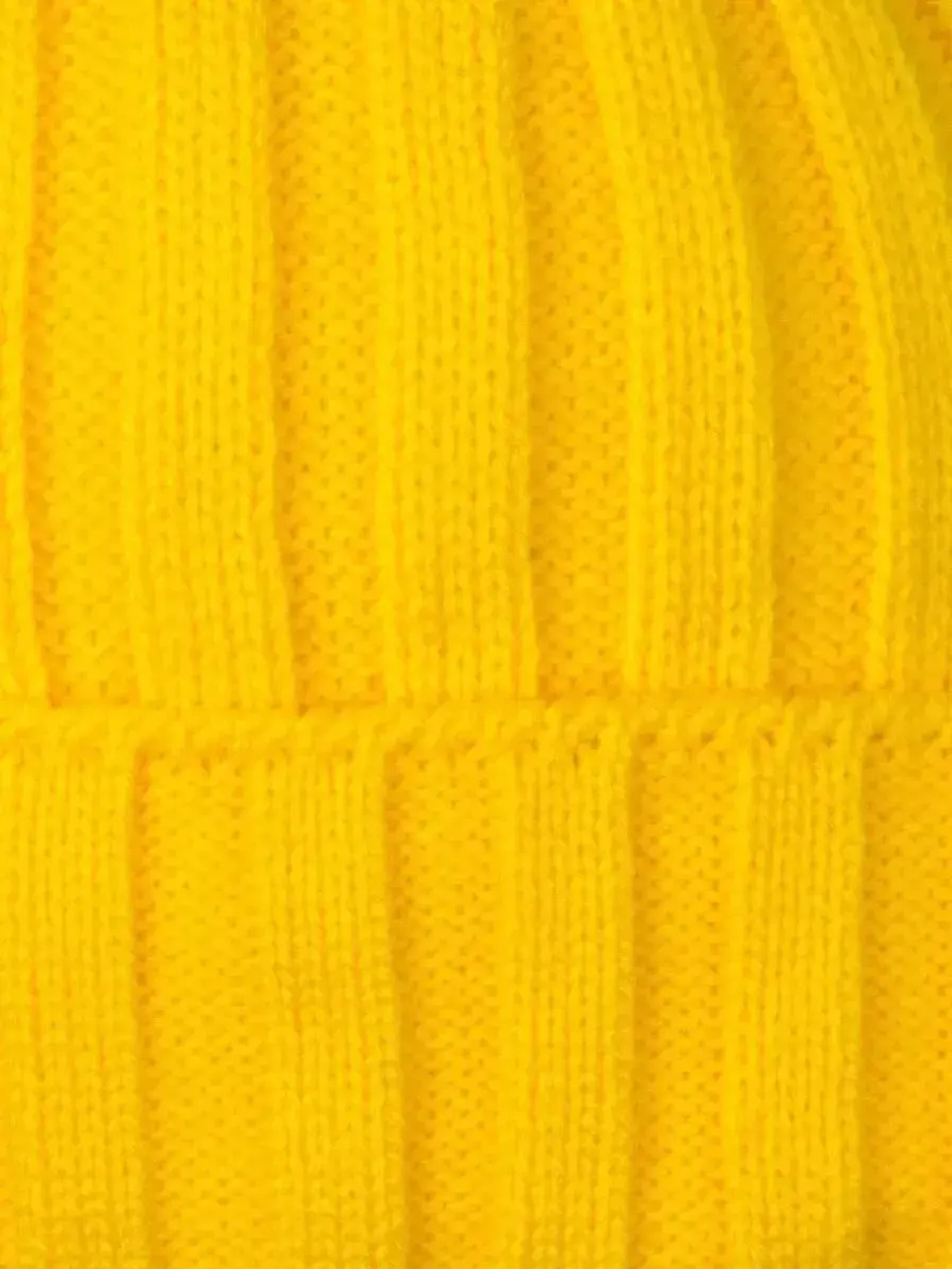 Шапка детская вязаная осенняя с помпоном