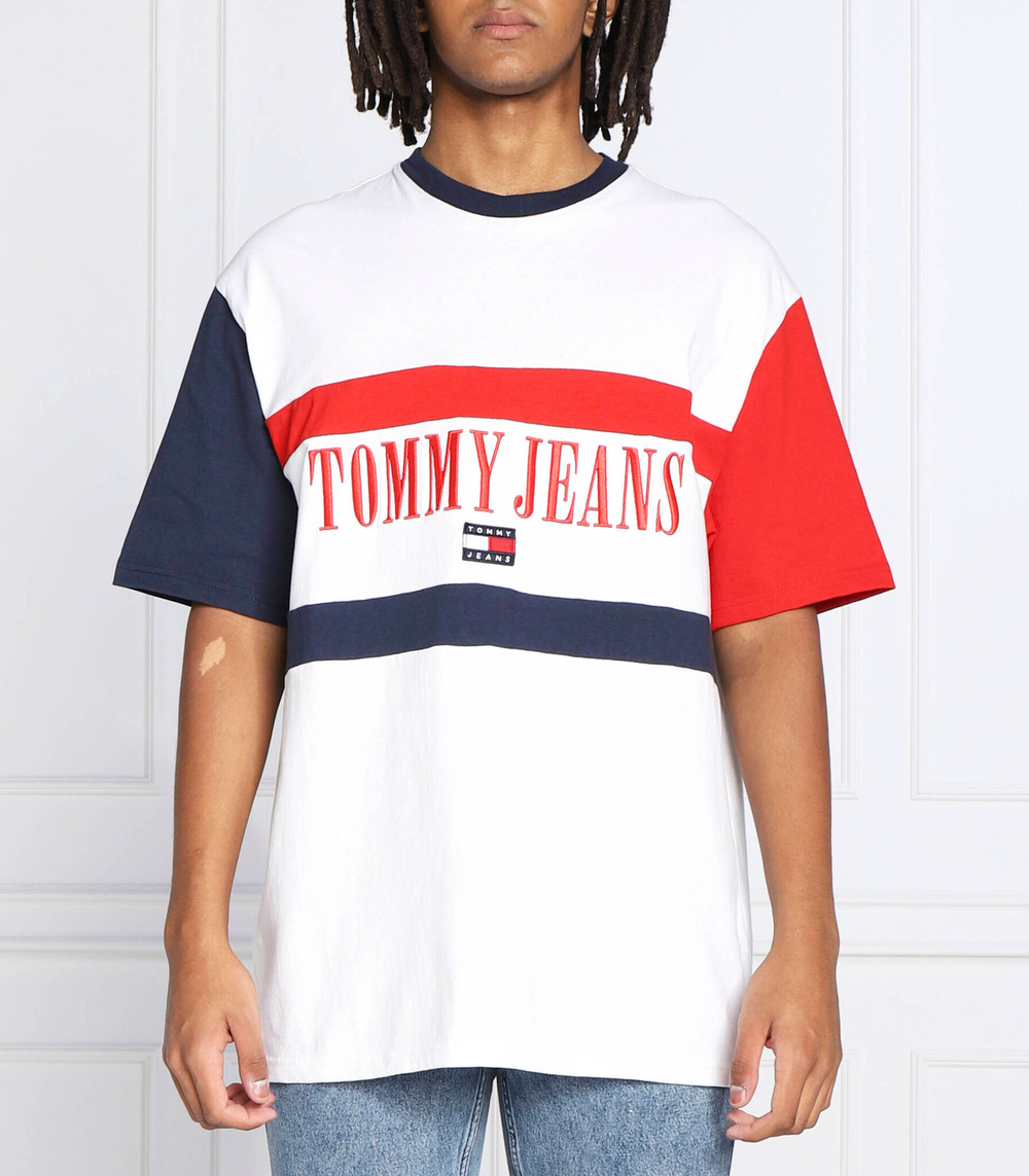 футболка Tommy Jeans - белый(DM0DM15055)