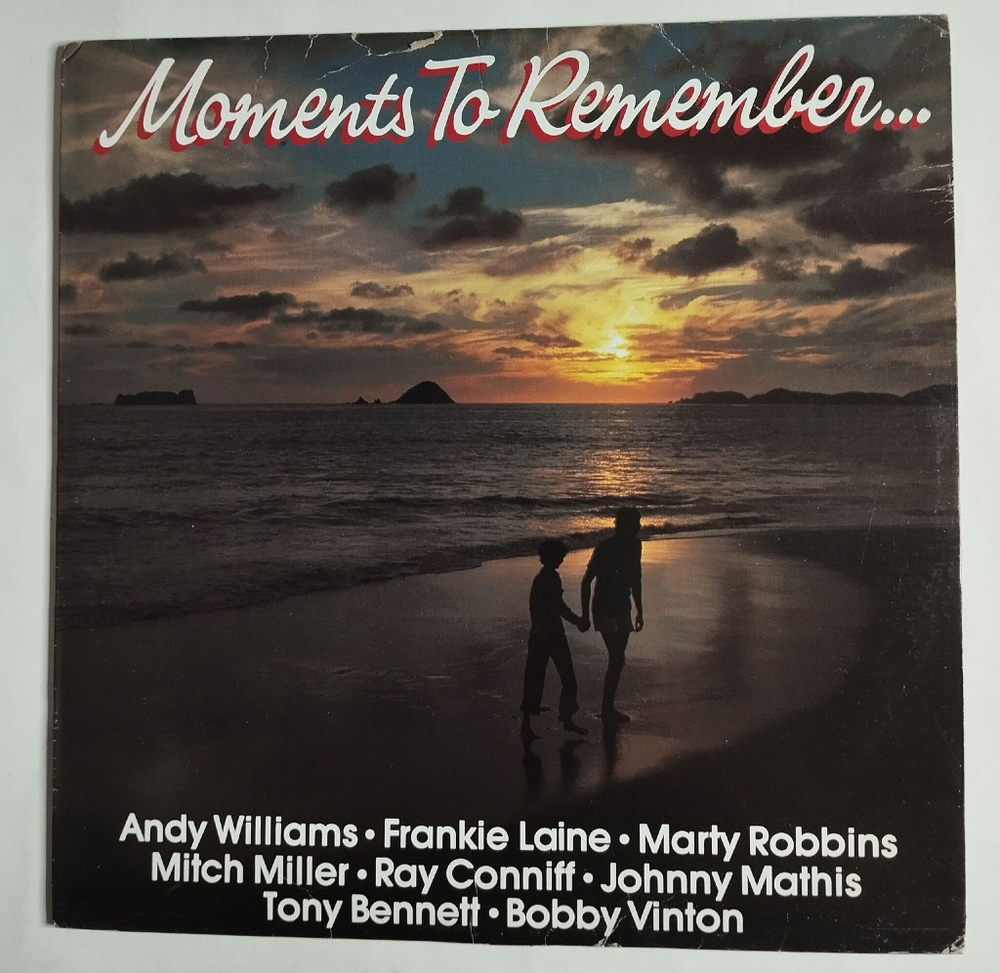 Винтажная виниловая пластинка LP Сборник Moments to Remember (Canada 1979) (Andy Williams, Doris Day, Tony Bennett)