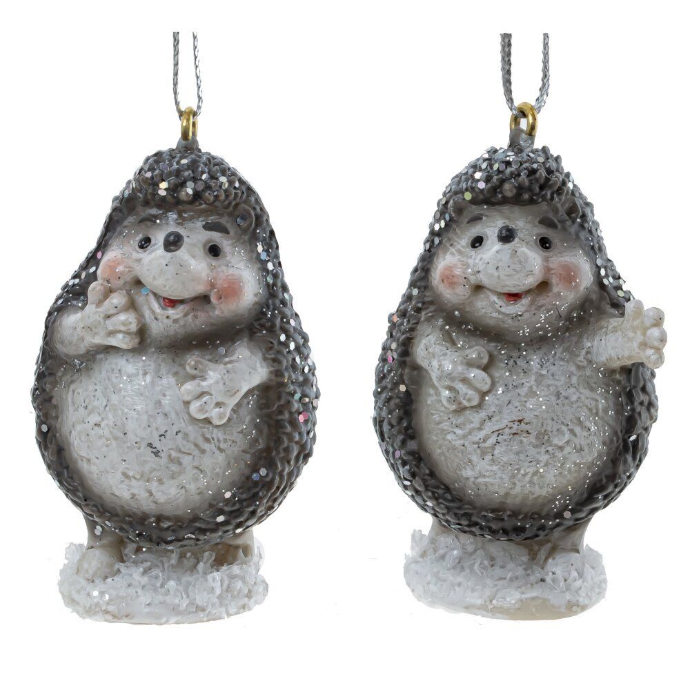 GAEM Фигурка декоративная подвесная "Ёжик", L4 W3 H5 см, 2в.