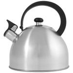 Чайник из нерж стали со свистком Opera (матовый) 2.5л