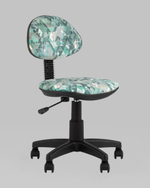 Кресло компьютерное детское УМКА абстракция зеленый