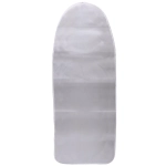 Чехол для гладильной доски, Серебро, п/э, подклад поролон, на шнурке, 130*50 см