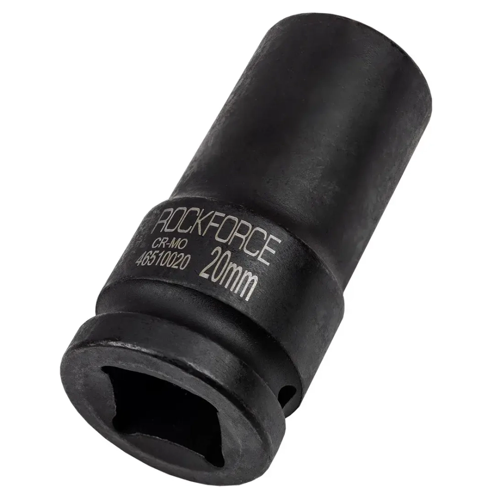 Головка ударная глубокая 3/4'', 20мм (6гр.) RockForce RF-46510020