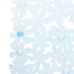 Коврик в ванну Селфи 65х34 ПВХ Незабудки 948-3