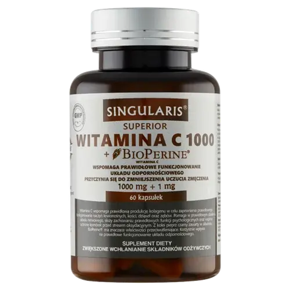Singularis Superior Vitamin C 1000 + Bioperine - 60 капсул