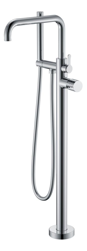 Смеситель напольный Boheme STICK CHROME 129-CRCR DIAMOND CHROME