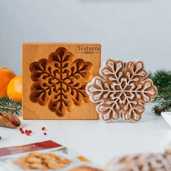 Пряничная форма Снежинка большая