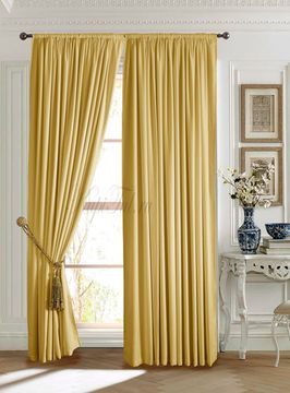 Длинные шторы. Mild (жёлтый)
