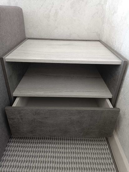 дуб канадский / камень темный реальное фото