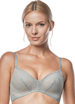 Супер пуш-ап бюстгальтер Julietta (Размер: 70E) (Цвет: голубой)