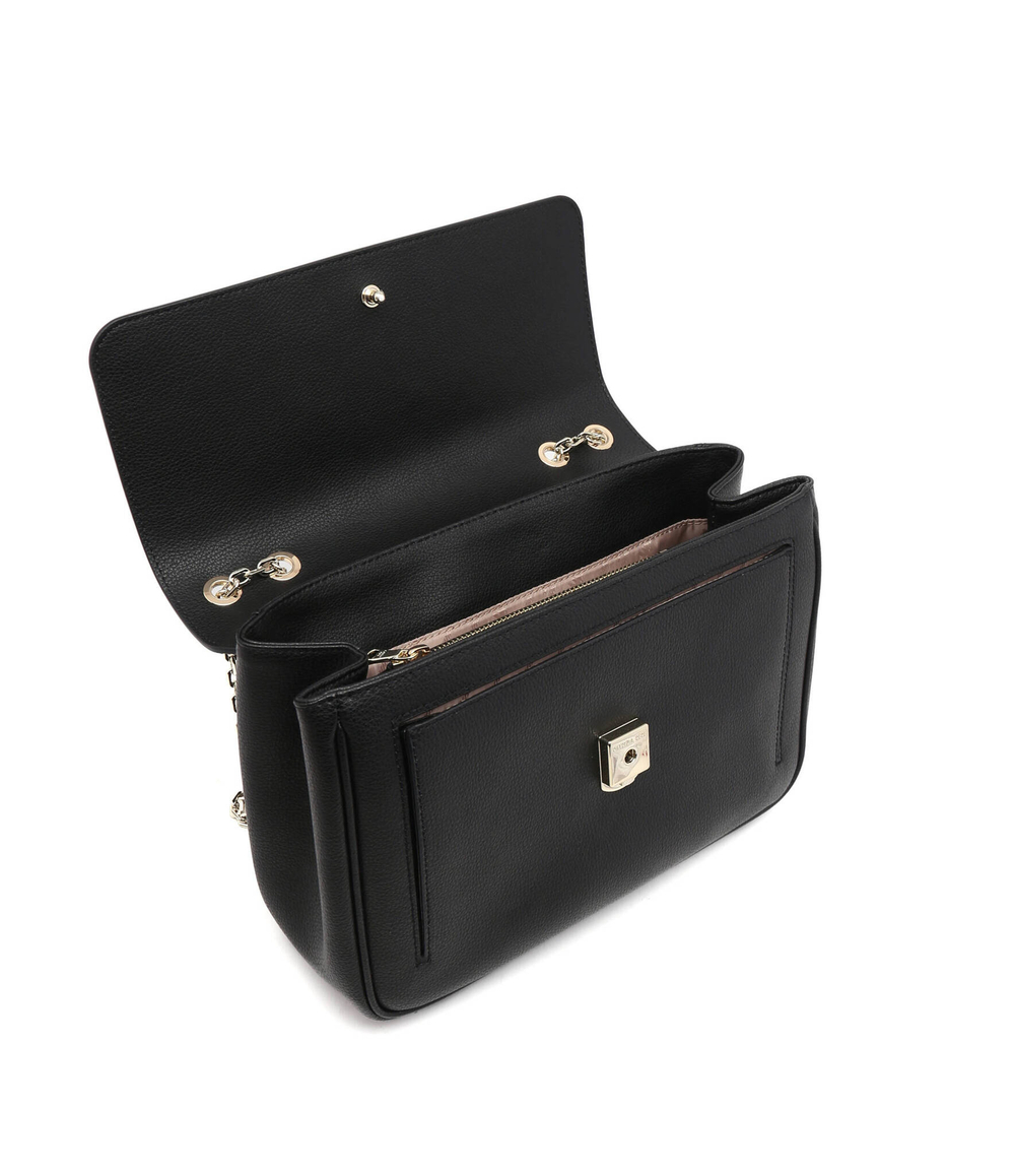 Кожаная сумка-мессенджер Patrizia Pepe - черный(8B0100 L001)