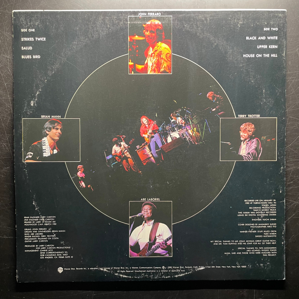 Larry Carlton – Eight Times Up (Япония 1982г.) Promo