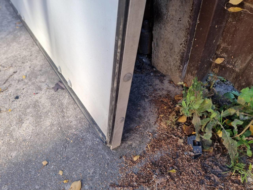 Створка прицепа левая Wielton 266 см