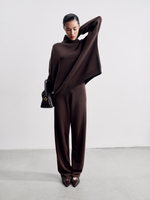 Брюки WEEKEND, шоколадный