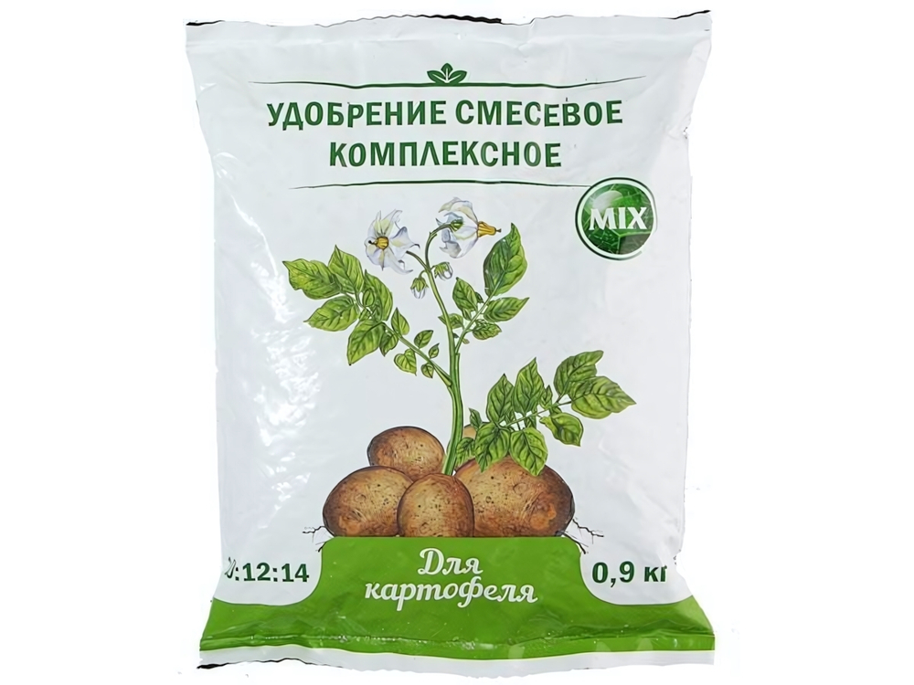 Удобрение СМЕСЬ Картофель 0,9кг 10:12:14 Нов-Агро