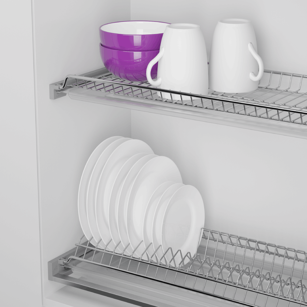 Сушка хром 500 Glory-line, AQ 16 мм (1 жесткий поддон)