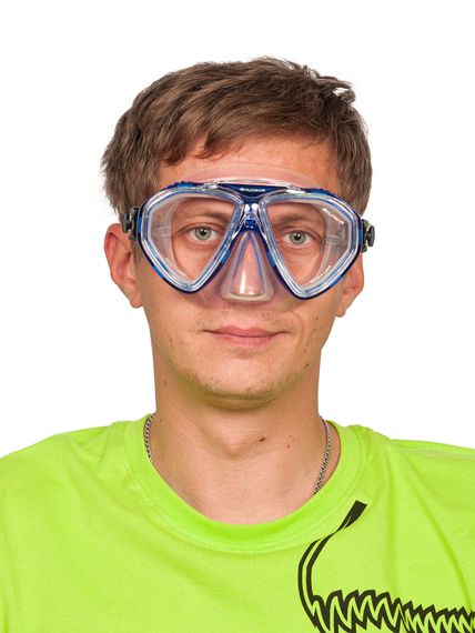 Маска Salvimar Francy Pro голубая