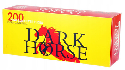 Гильзы сигаретные DarkHorse Extra Long*200