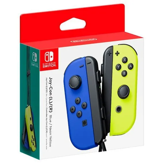 Набор из двух контроллеров Joy-Con Сontrollers (неоновый синий / неоновый желтый) (Blue/Yellow)