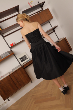 Топ с белым бантом