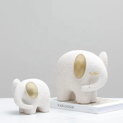 Статуэтка Golden ear elephant B