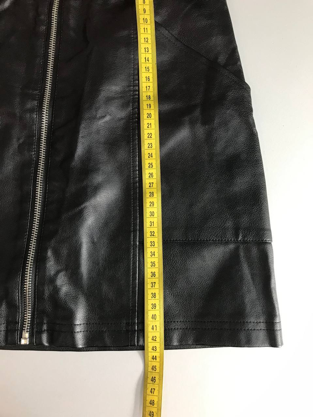 Юбка Zolla кожаная, маркировка S, визуально 44 размер