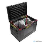 Кейс пластиковый складной для световых приборов